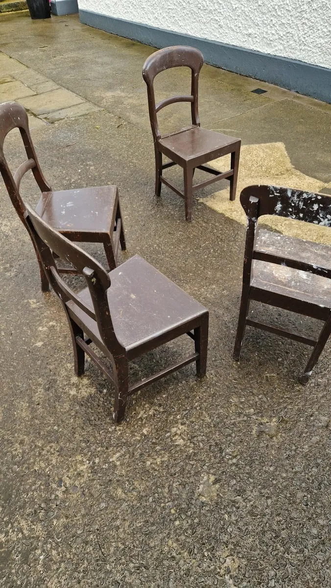 Old Farmhouse Chairs - Image 2