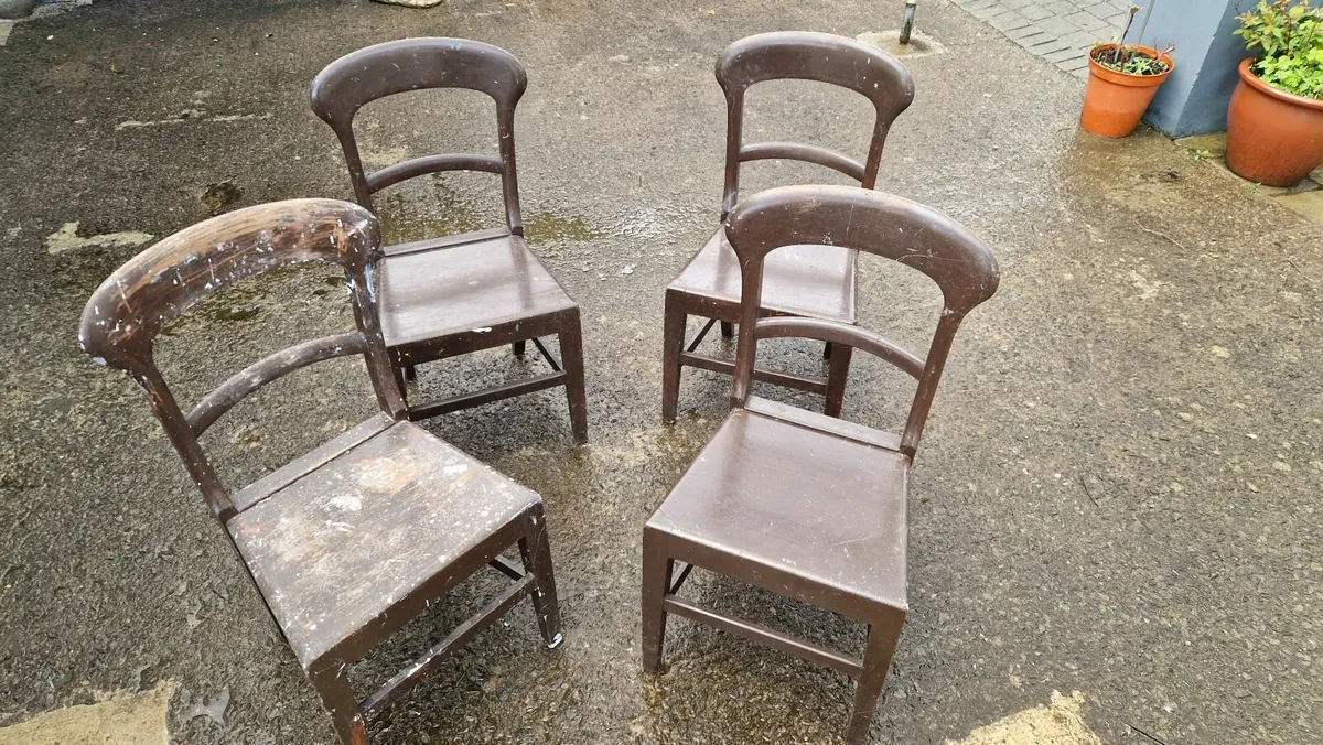 Old Farmhouse Chairs - Image 1