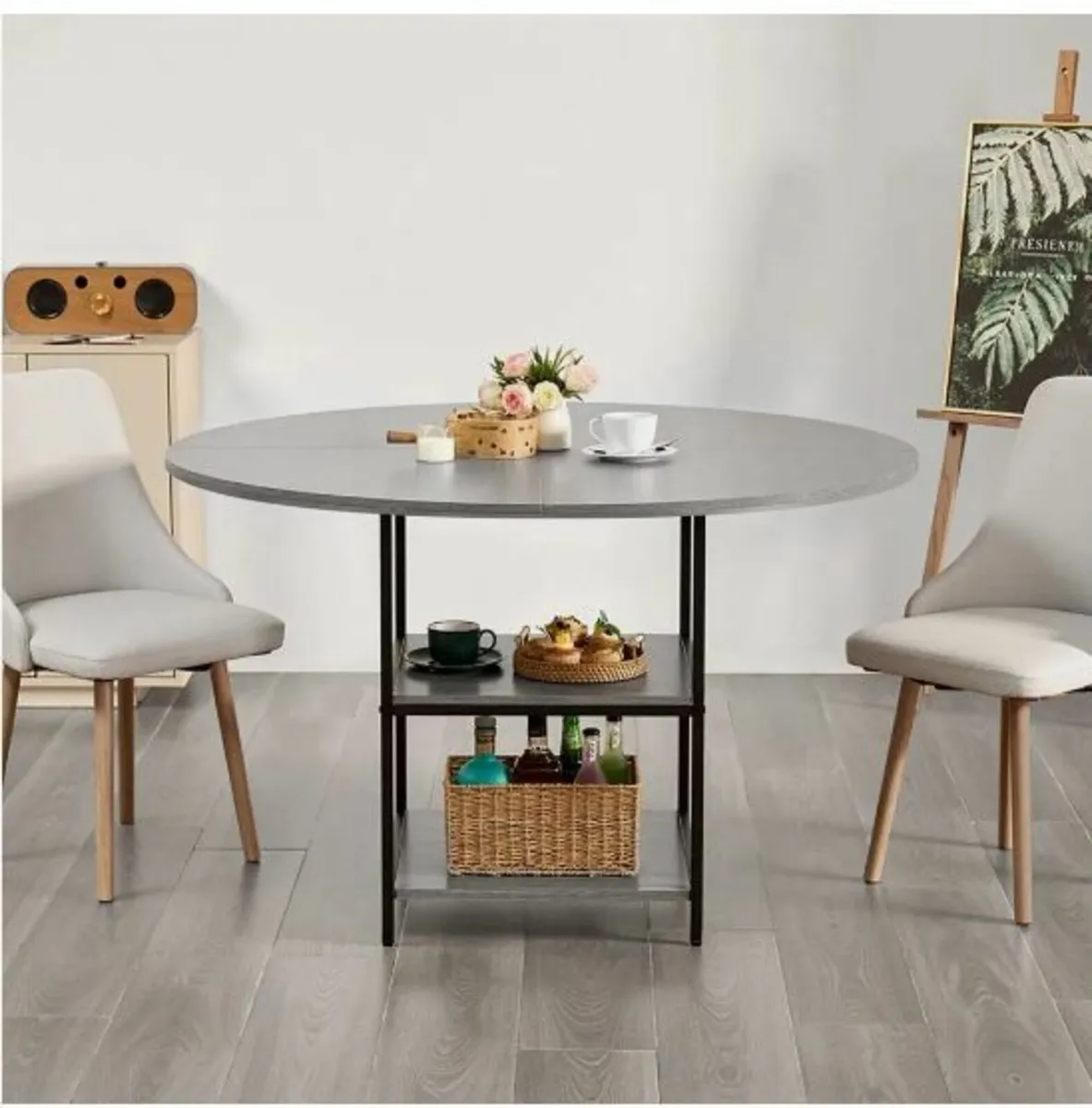 47 in Round Dining Table - Image 4