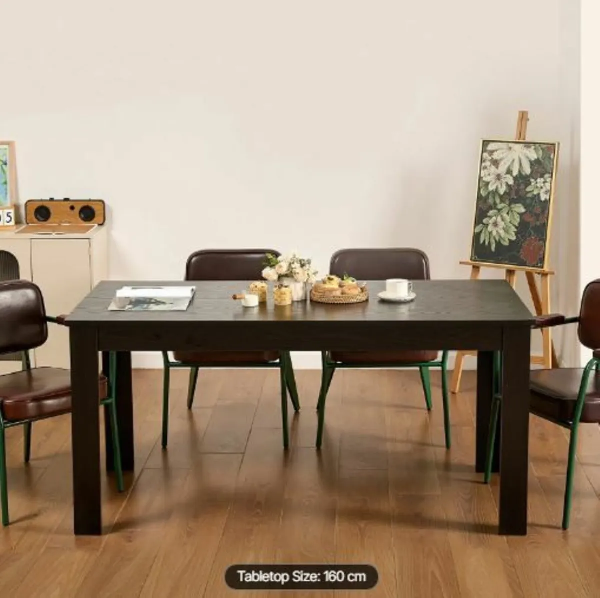 63in Rectangle Dining Table - Image 4