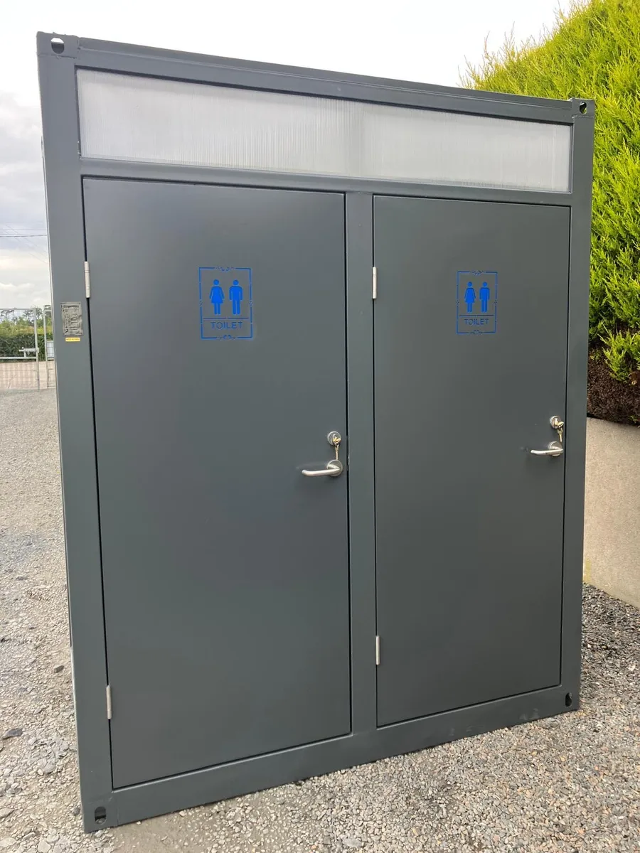 New Double Toilet Block **Online Auction** - Image 1