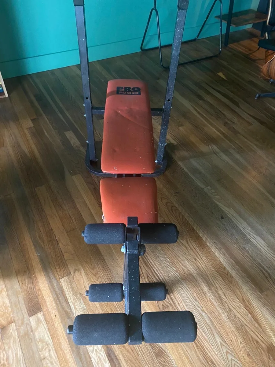 Bench for weights