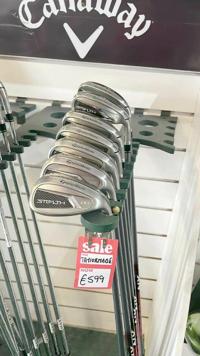 Taylormade Stealth HD 5-LW  7 Irons Graphite €599 - Image 3