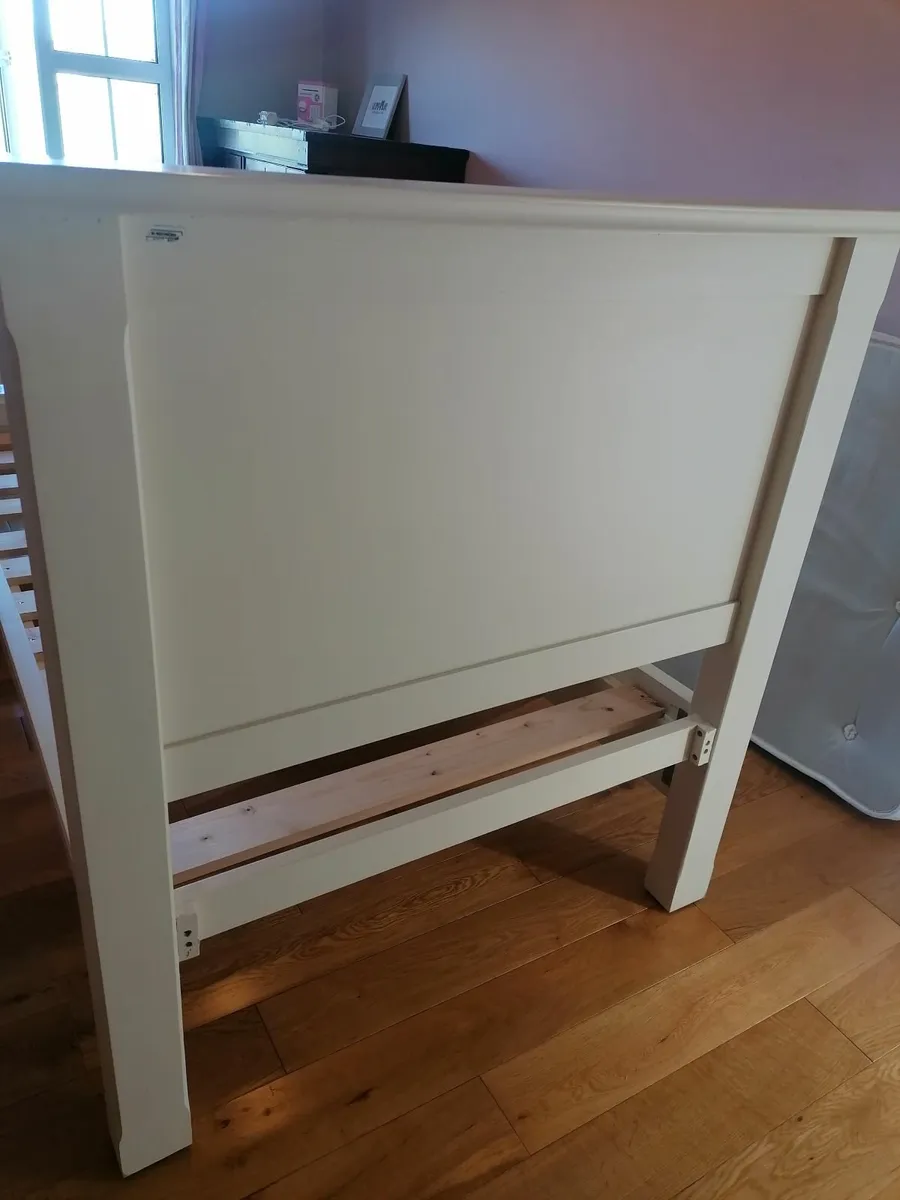 Single Bed Wooden Cream x 2 (160 euros each) - Image 3
