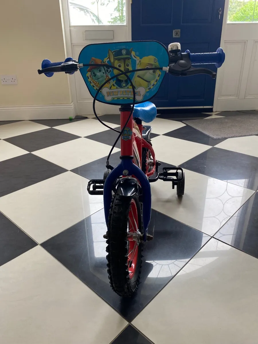 Children’s 12” bike & helmet - Image 1