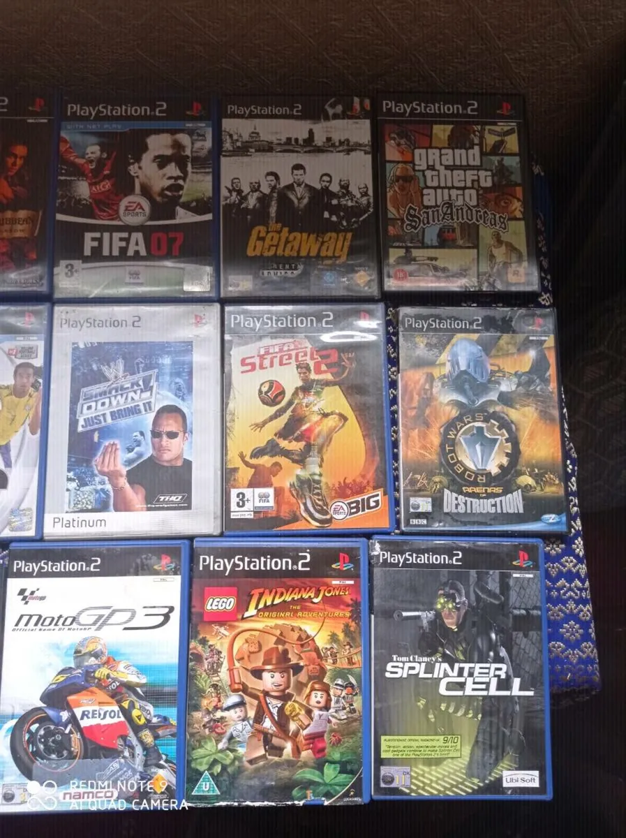 Ps2 +21games and 3 memory cards - Image 2