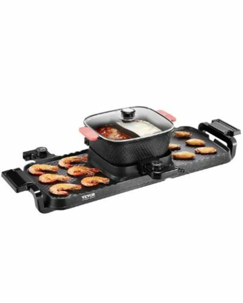 Hot Pot with Grill 2300W 2-in-1 Electric - Image 1