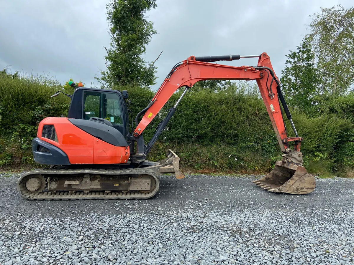 2017 8 tonne kubota K080.4 - Image 3