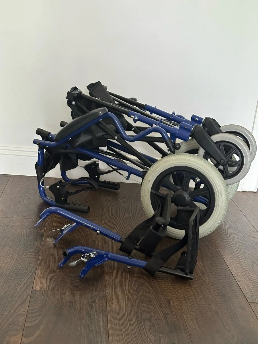 Transit Chair / Folding Wheelchair - Image 2