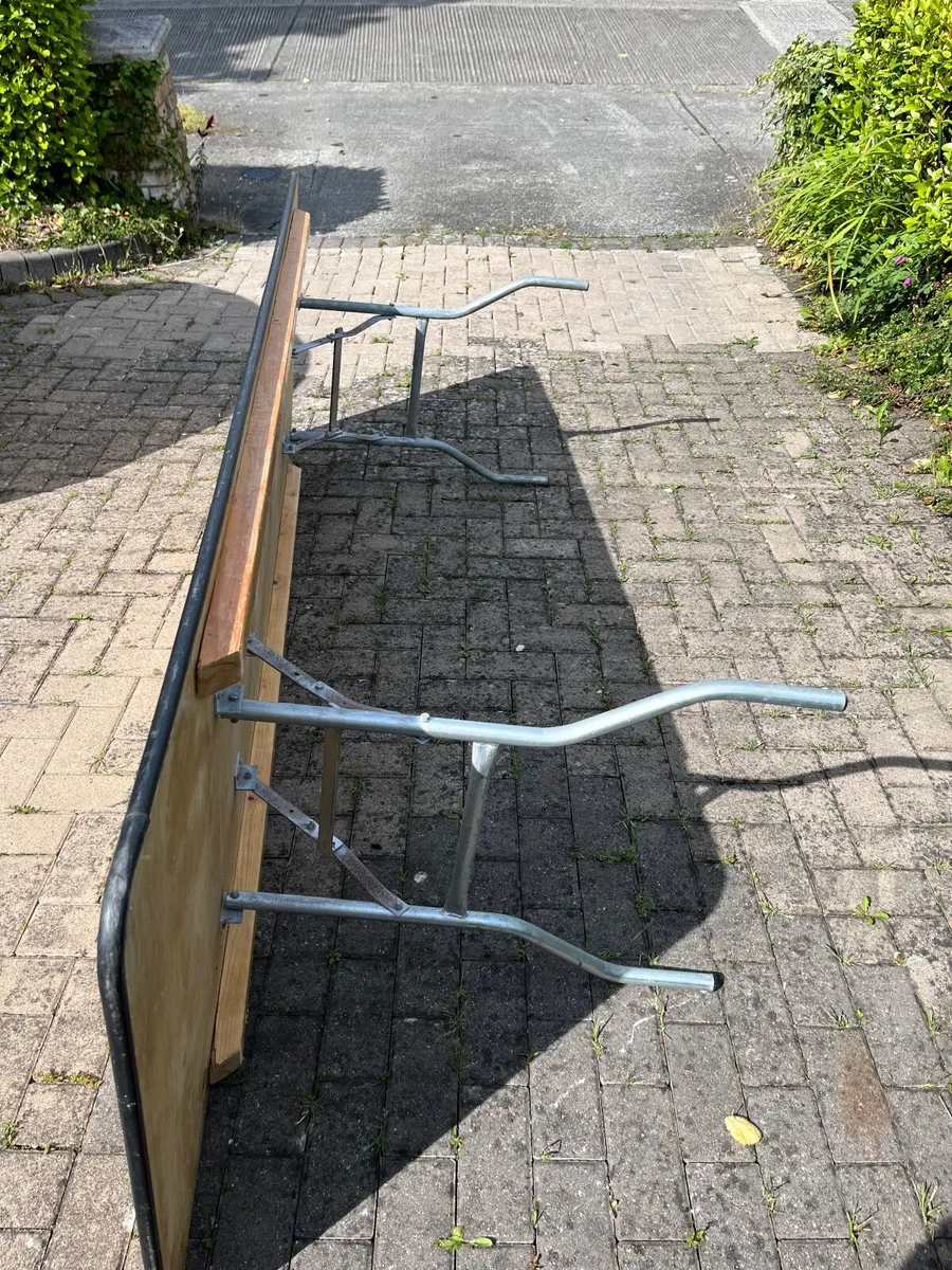 Trestle Table . Very strong . Malahide area - Image 4