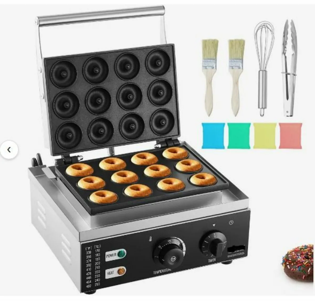 Electric Donut Maker, 1550W - Image 1