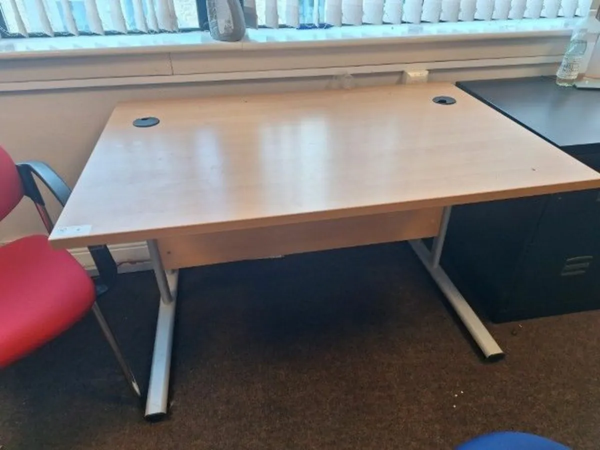 Online Auction Of Desk & Chairs & More! - Image 1