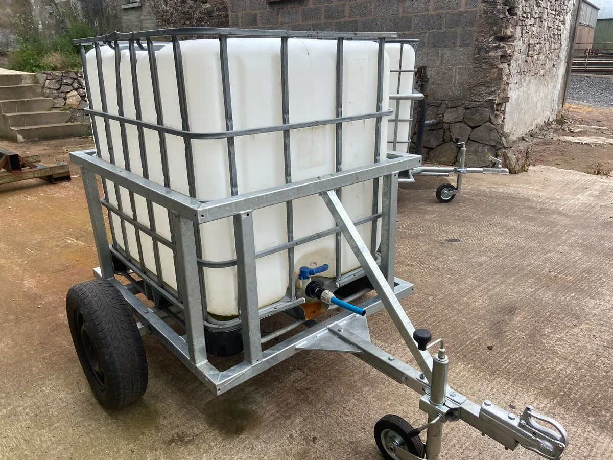 IBC WATER TANK TRAILER - Image 1