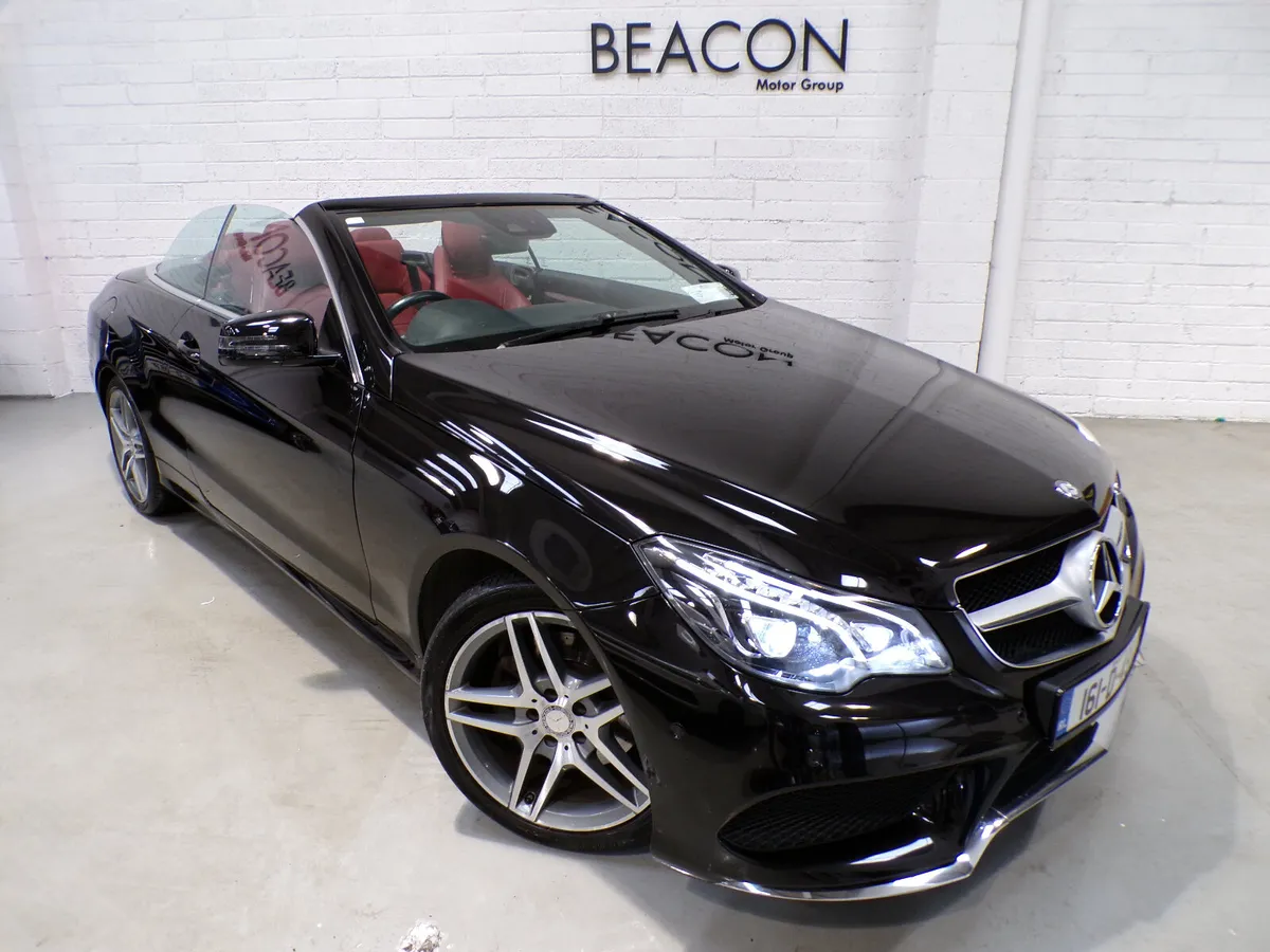 *ONLY 42,000 MILES*MERCEDES E220D AMG CONVERTIBLE - Image 2