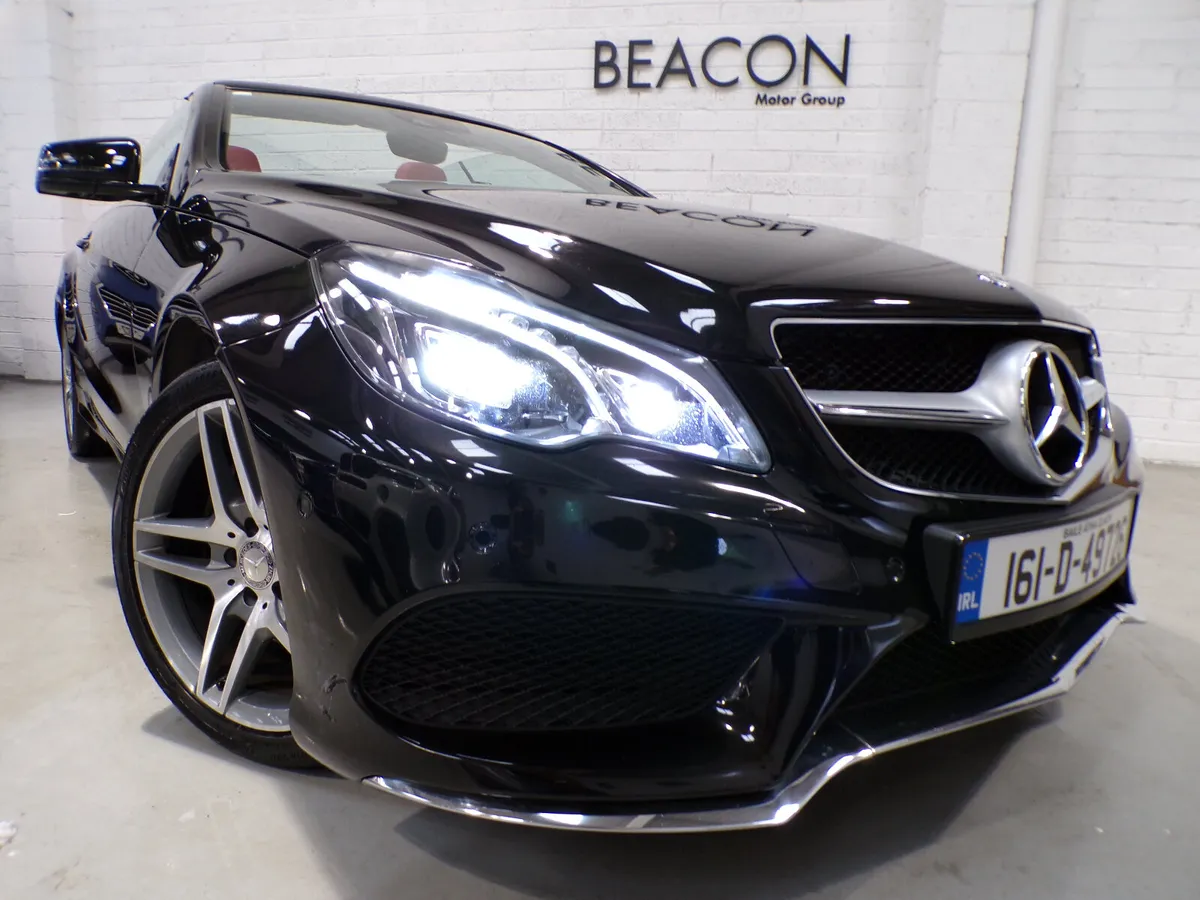 *ONLY 42,000 MILES*MERCEDES E220D AMG CONVERTIBLE - Image 3