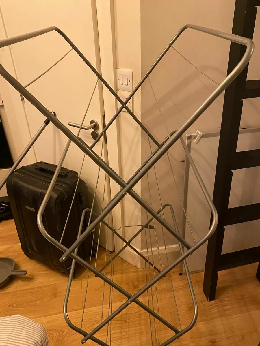Foldable Clothes Drying Rack - Image 2