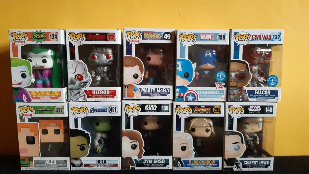 Funko Pops - Marvel, DC and Star Wars - Image 1