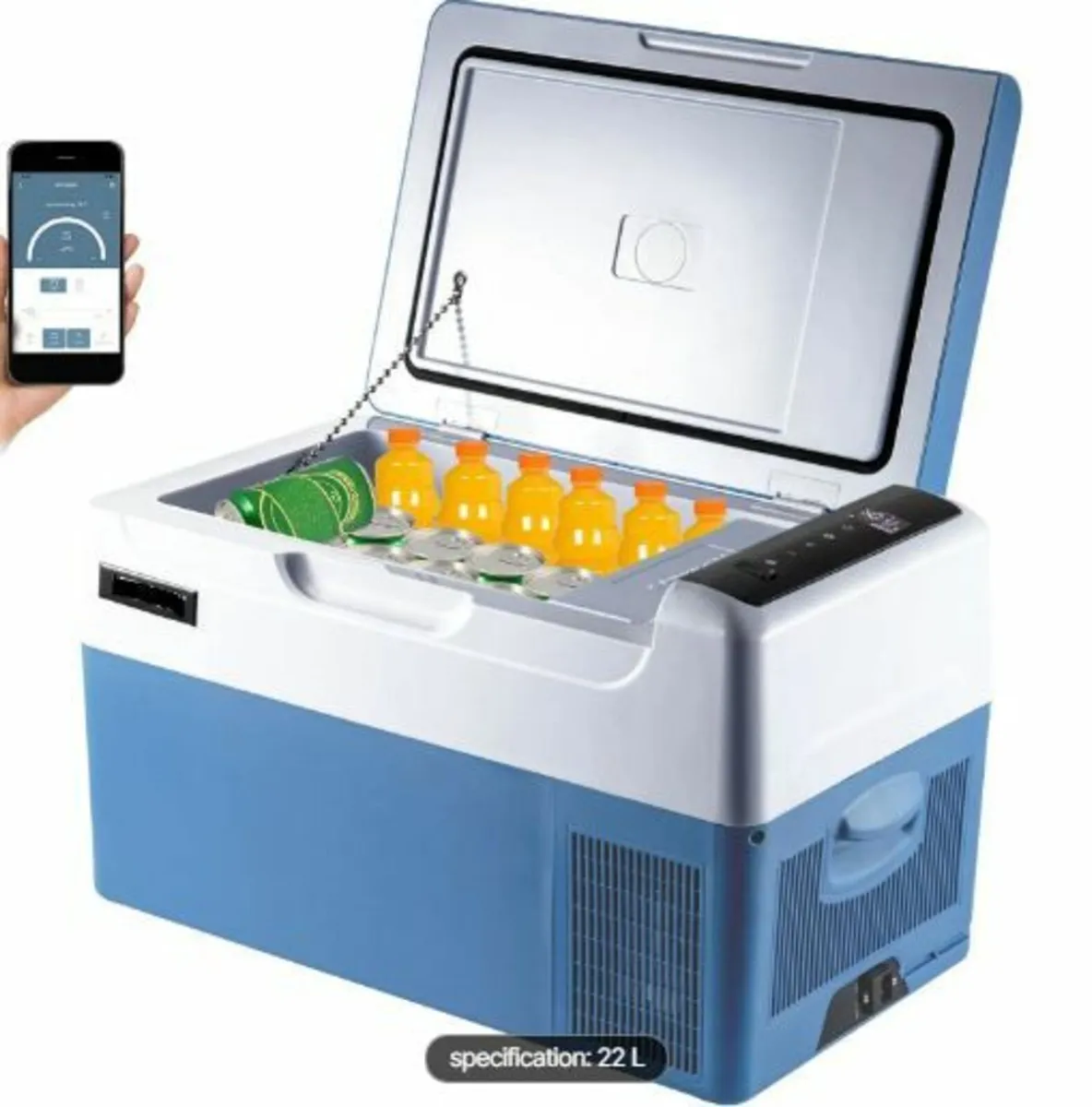 Car Refrigerator 22L Compressor Portable - Image 1