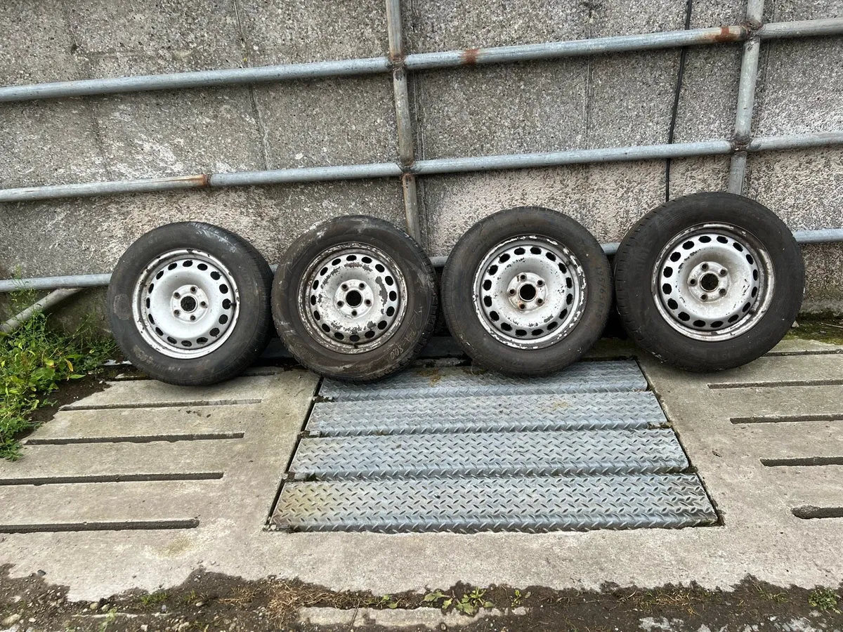 4x Tyres - Volkswagen Caddy - Image 1