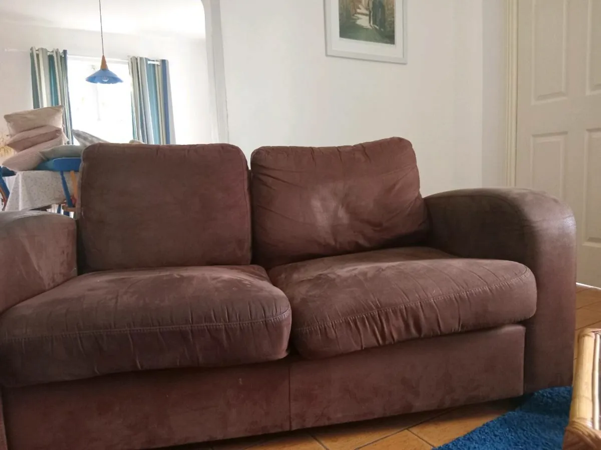 Couch and 2 armchairs - Image 1
