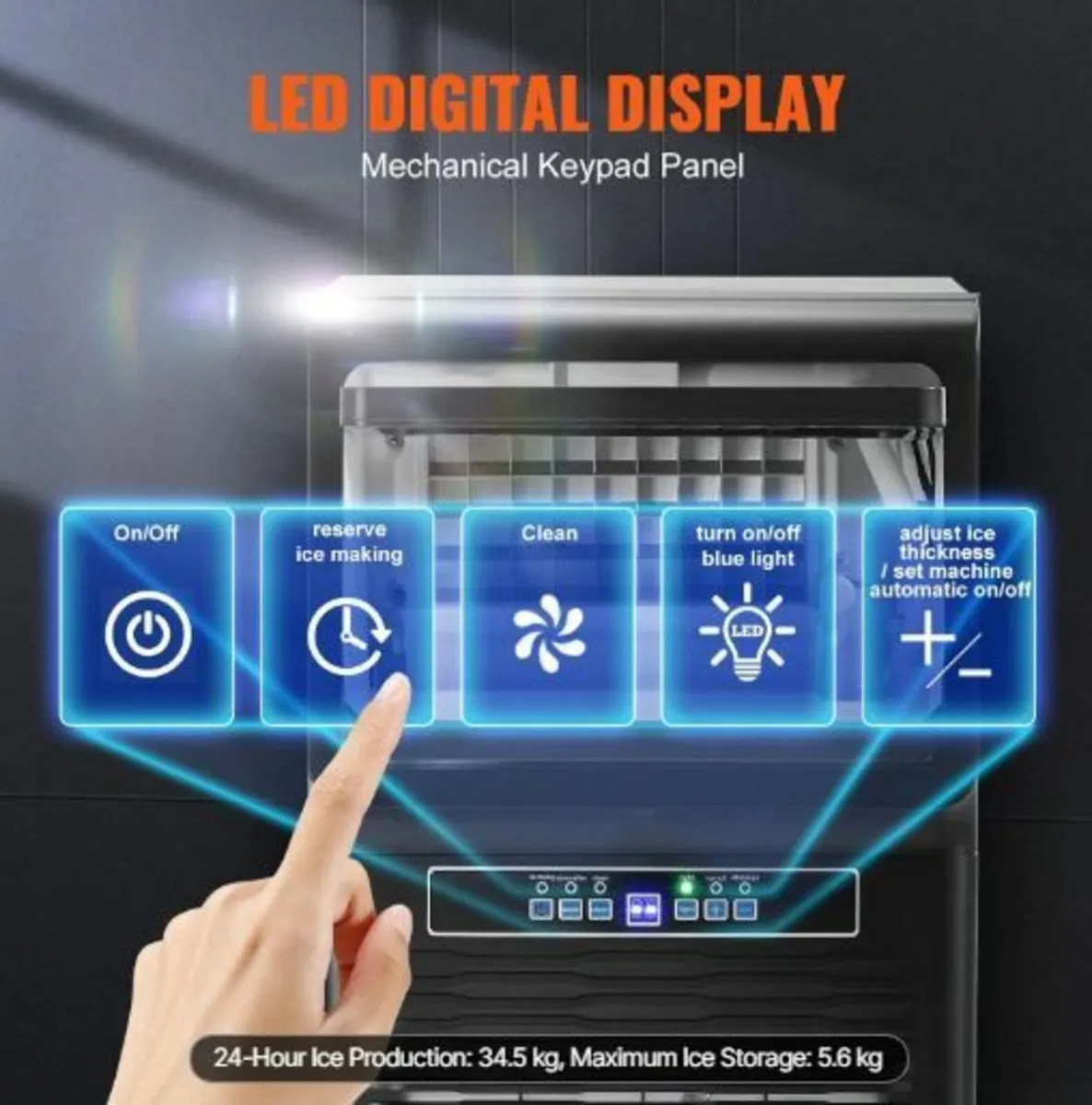 Commercial Ice Maker Freestanding Cabinet - Image 3