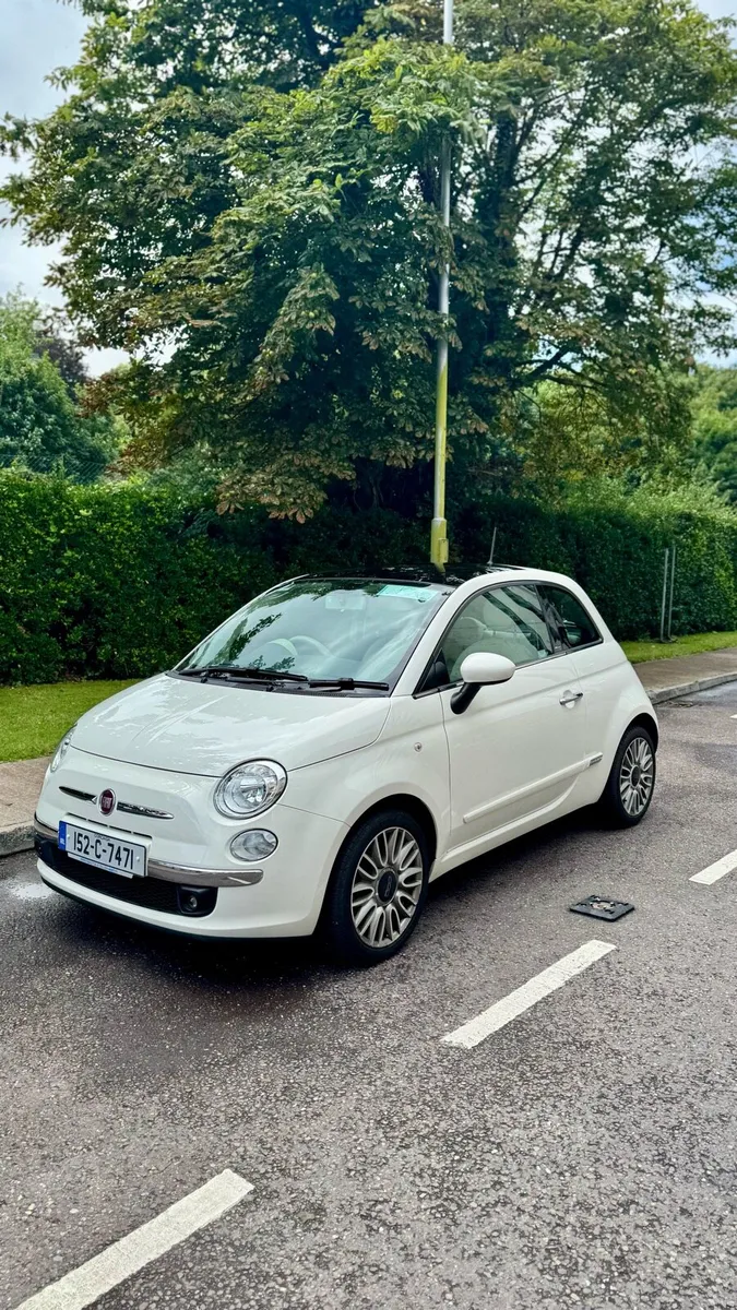 Fiat 500 Lounge 2015- Low Mileage, Top Spec - Image 1
