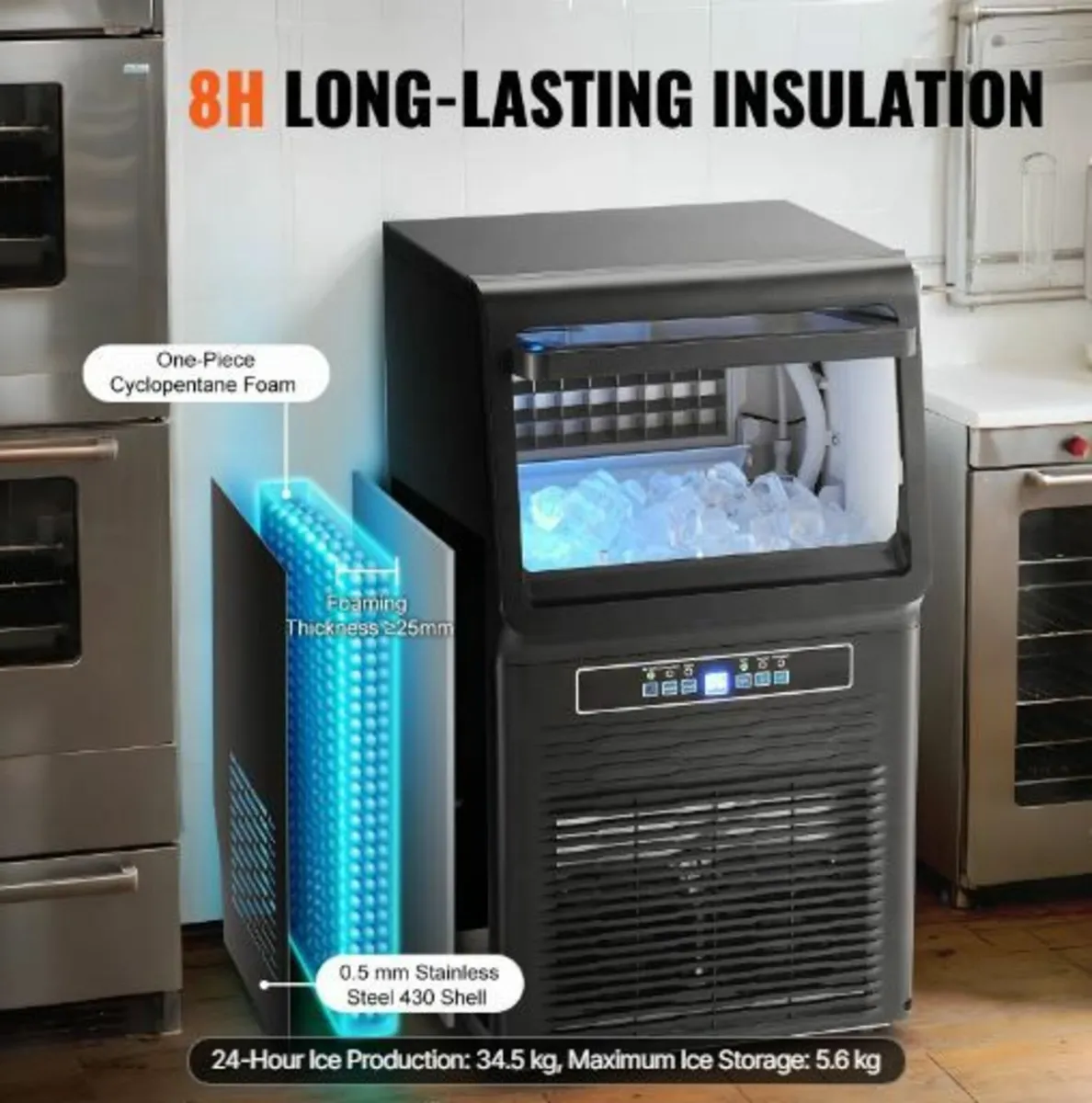 Commercial Ice Maker Freestanding Cabinet - Image 4