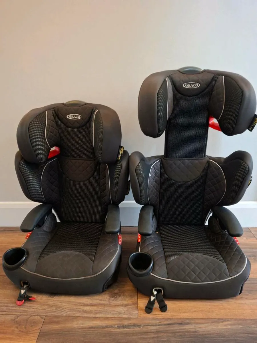 Graco affix car seats x2 - Image 1