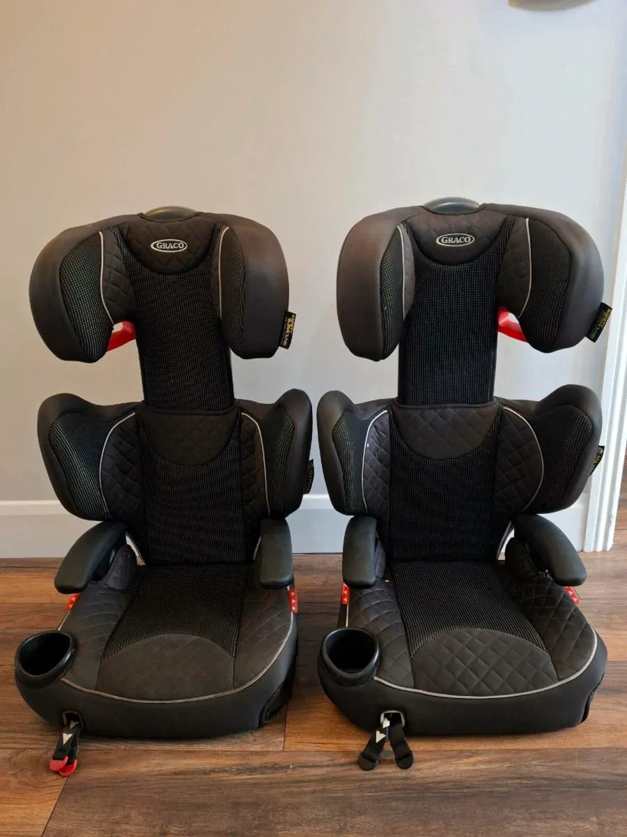Graco affix car seats x2 - Image 2