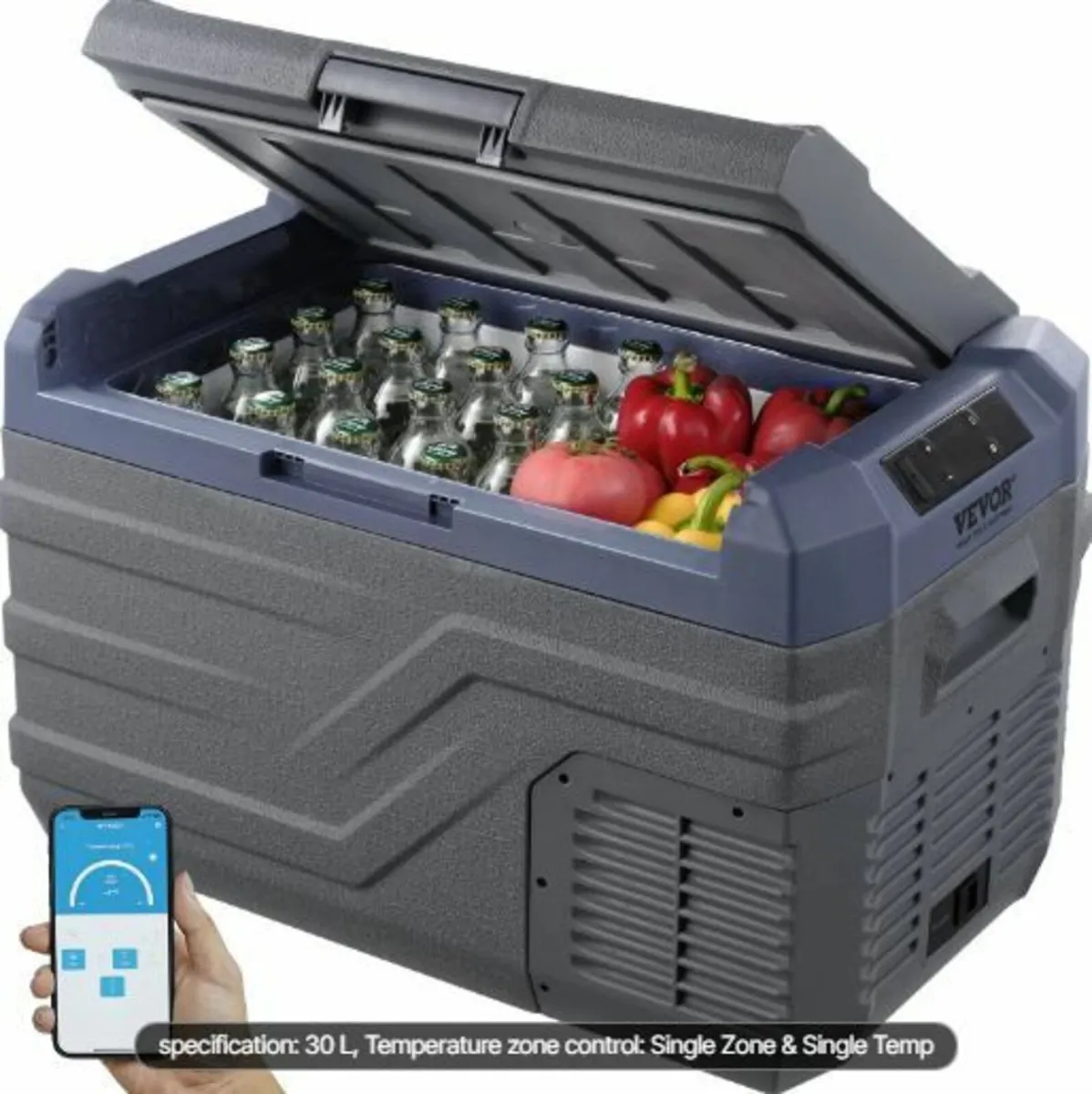 Portable Car Refrigerator Freezer Compressor 30 L - Image 1