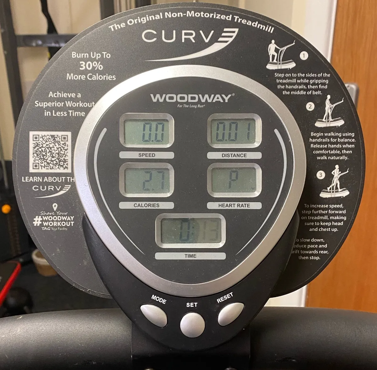Woodway Curve Treadmill - Image 2