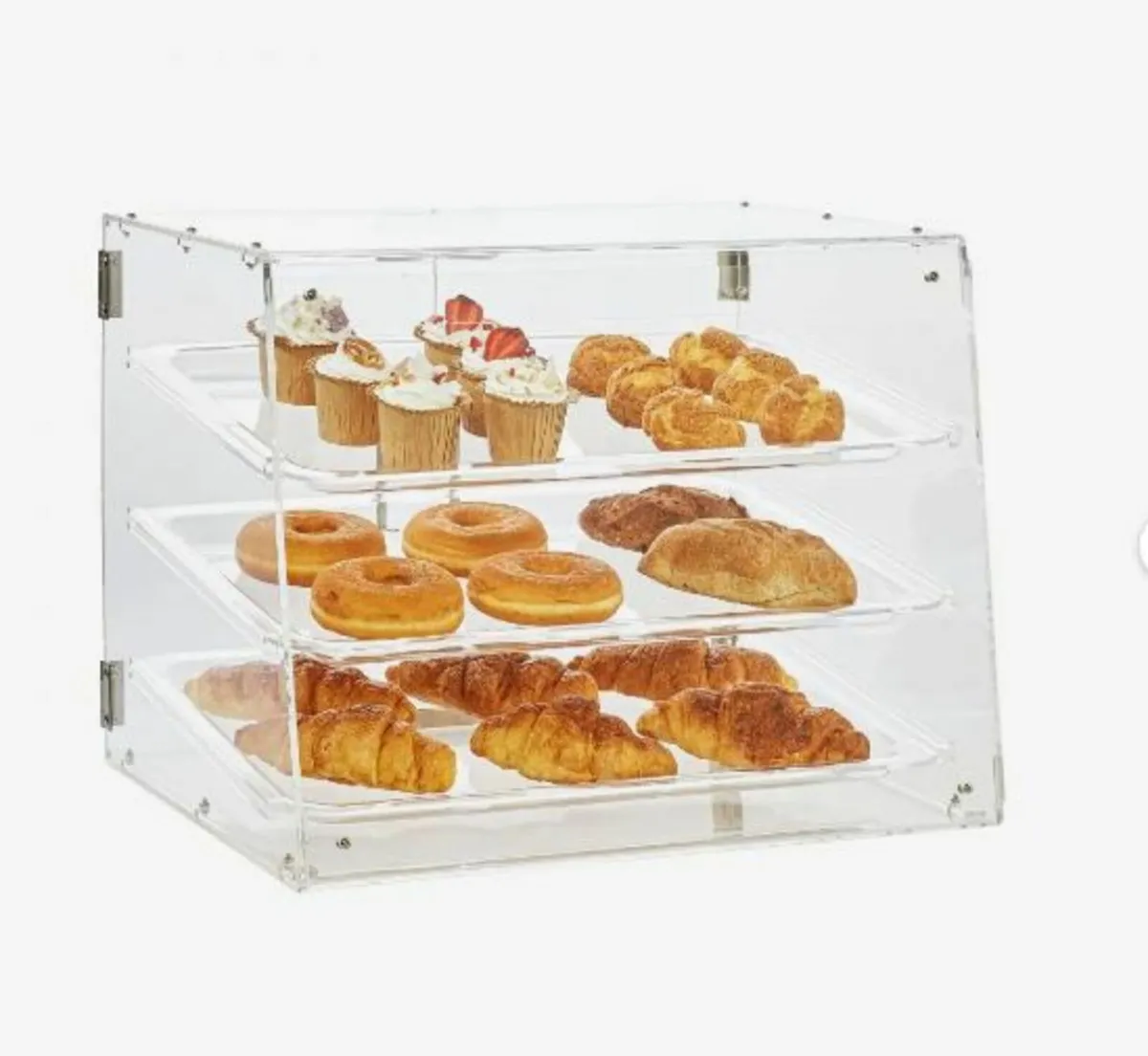 Pastry Display Case, 3-Tier Commercial - Image 1