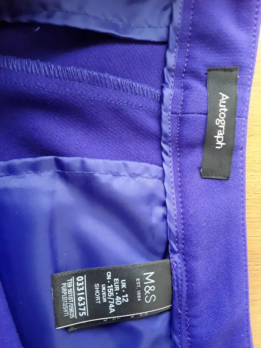 Deep Purple trousers worn once as new - Image 2