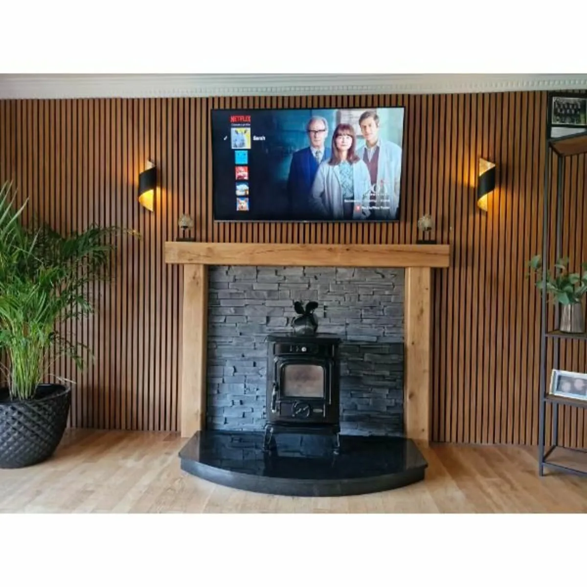 Mantel & Uprights – Timber Beam Surrounds - Image 1