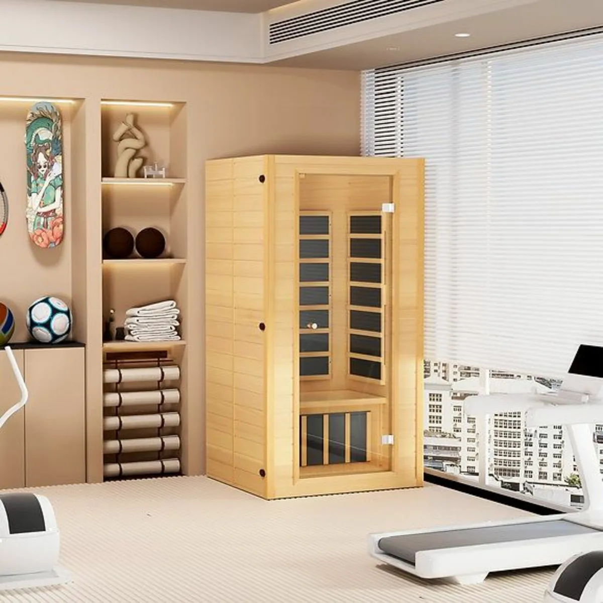 Infrared cabin infrared sauna heat cabin sauna ca - Image 3
