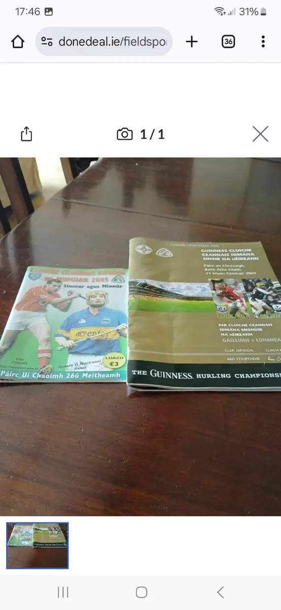 2 x gaa programme