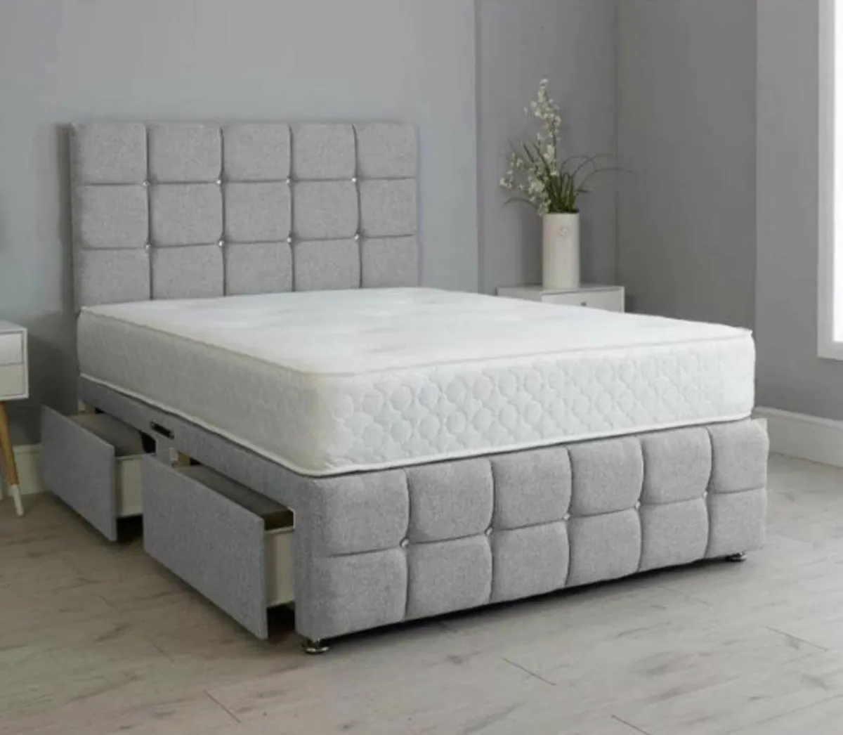 "Paris Divan Beds With Draws storage -Louth" - Image 4