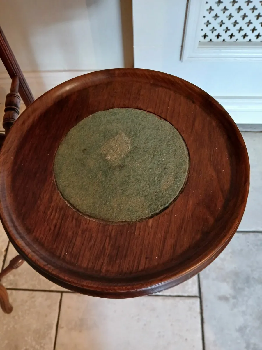Antique Plant Stand - Image 3