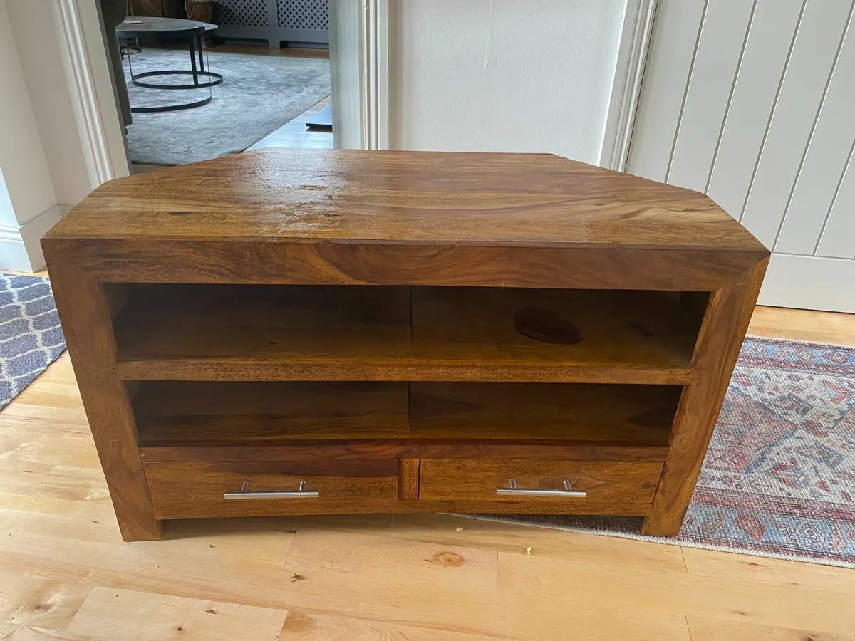TV Unit - Solid Wood - Image 1
