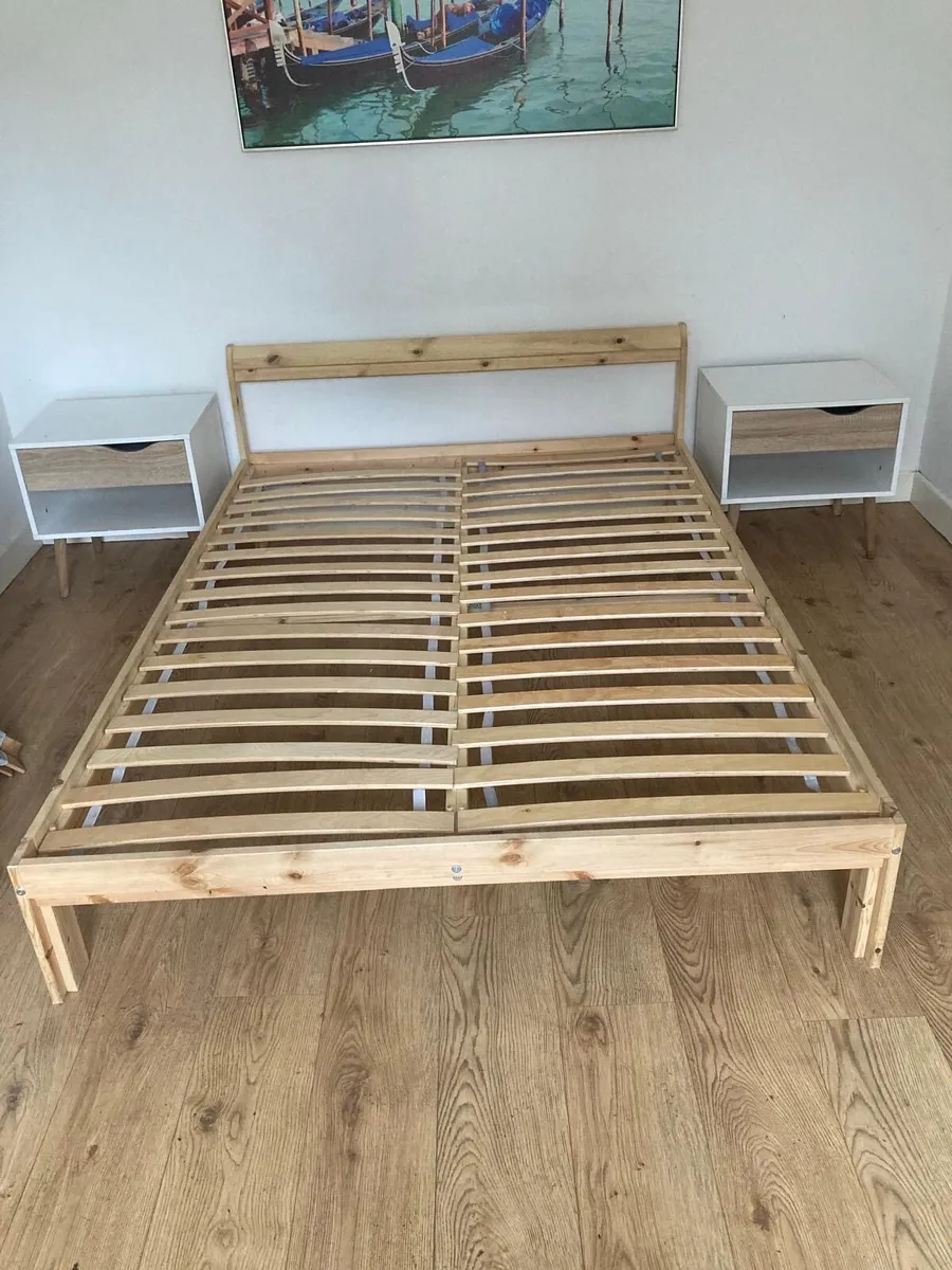 Double bed frame €35