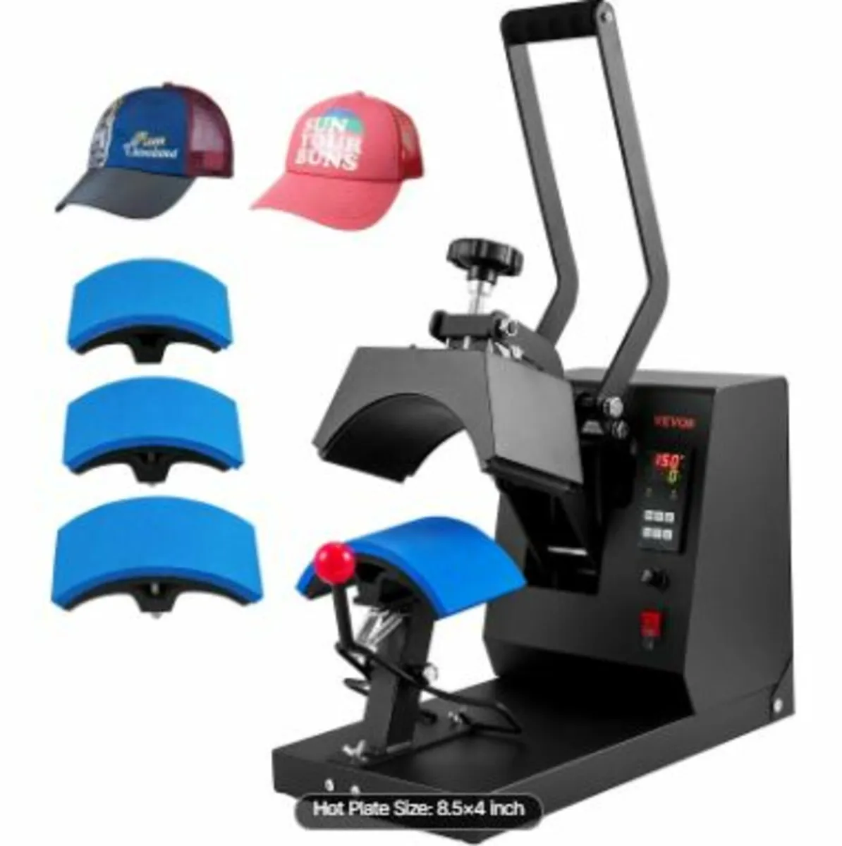 Hat Heat Press, 4-in-1 Cap Heat Press Machine - Image 1