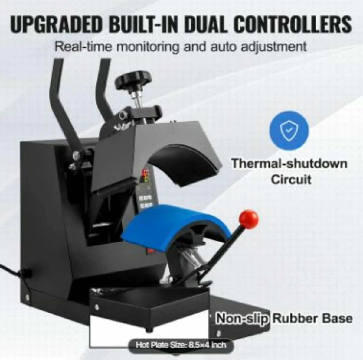 Hat Heat Press, 4-in-1 Cap Heat Press Machine - Image 4