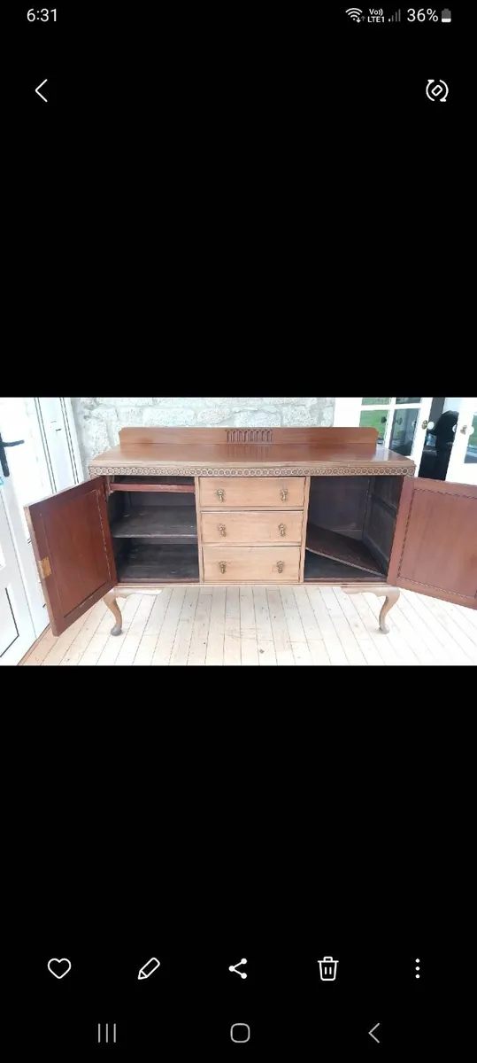 Sideboard Dresser Drinks Cabinet - Image 4
