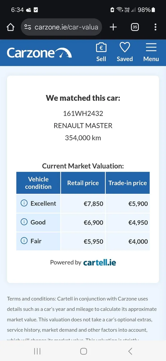 Renault Master Energy business 135bhp MM35 - Image 2