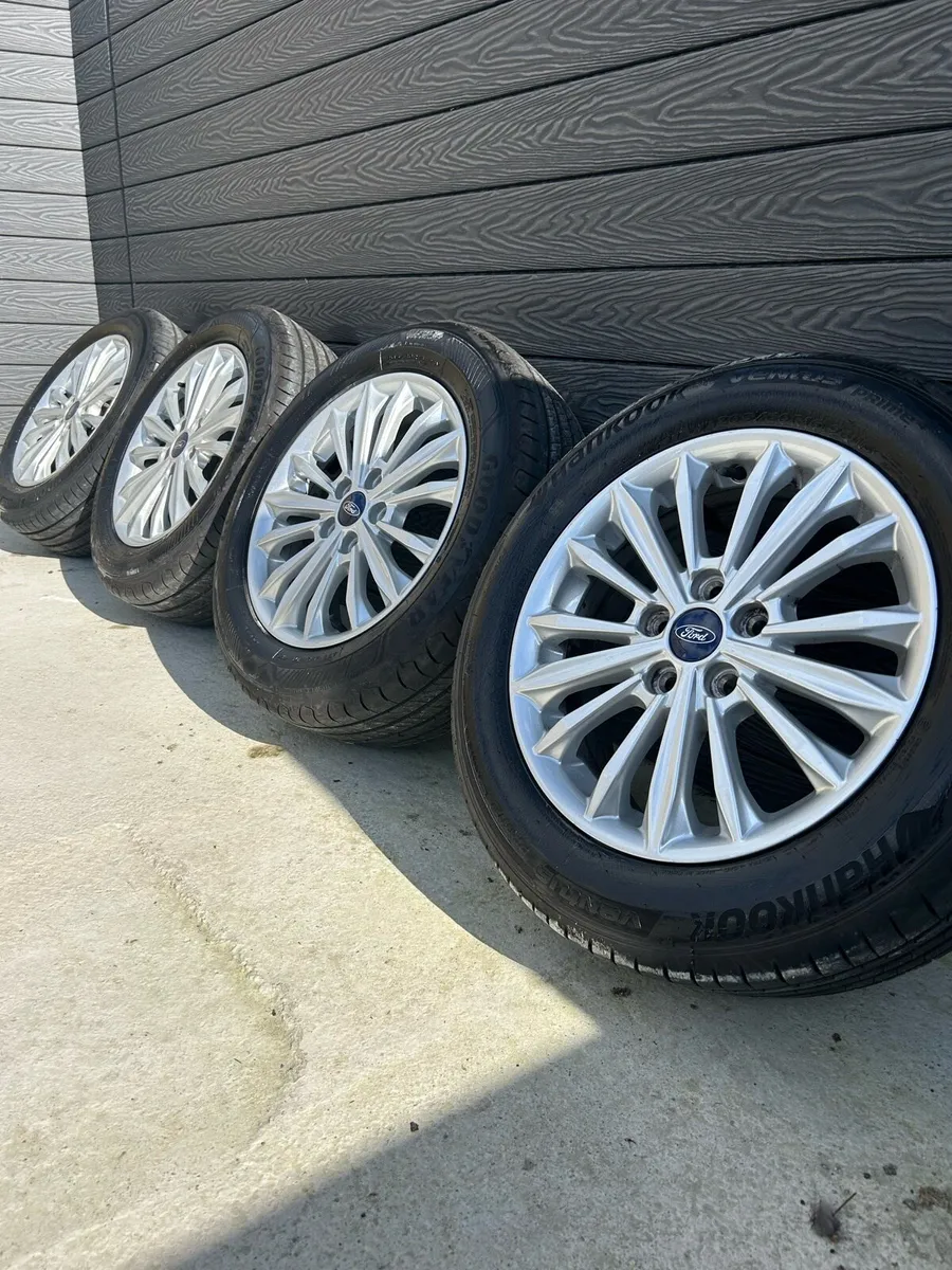 16” GENUINE FORD FOCUS ALLOY WHEELS & TYRES - Image 1
