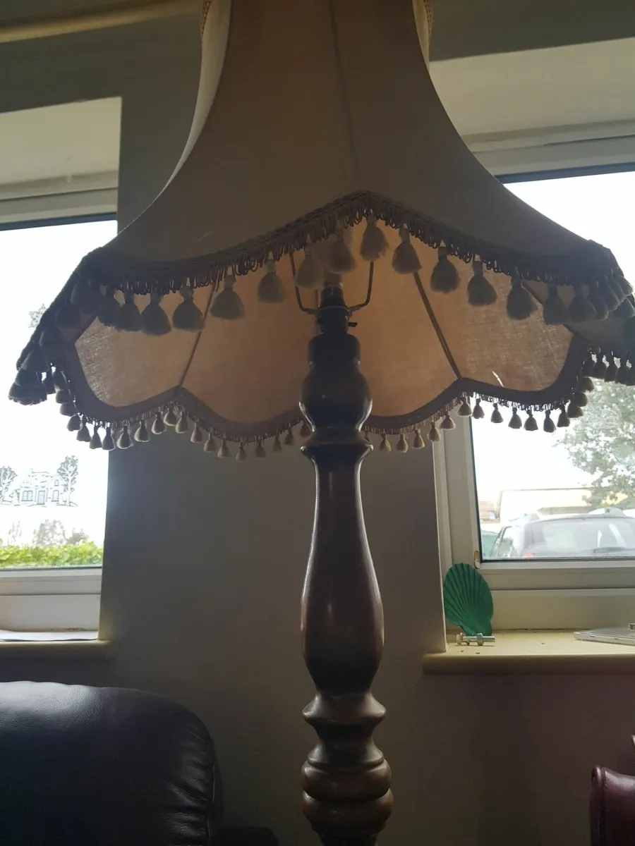 Antique ceiling lights and floor lamp - Image 3