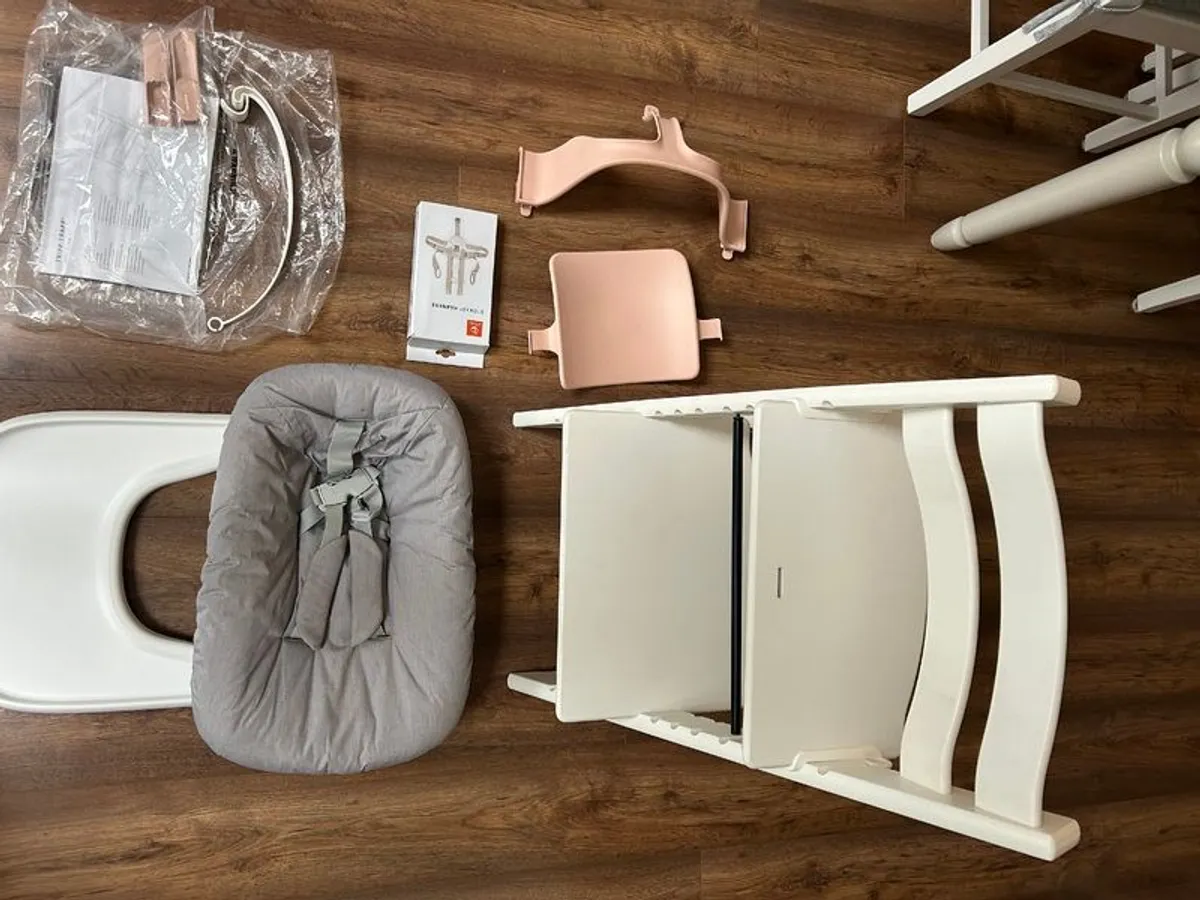 Tripp Trapp High Chair Full Bundle - Image 1