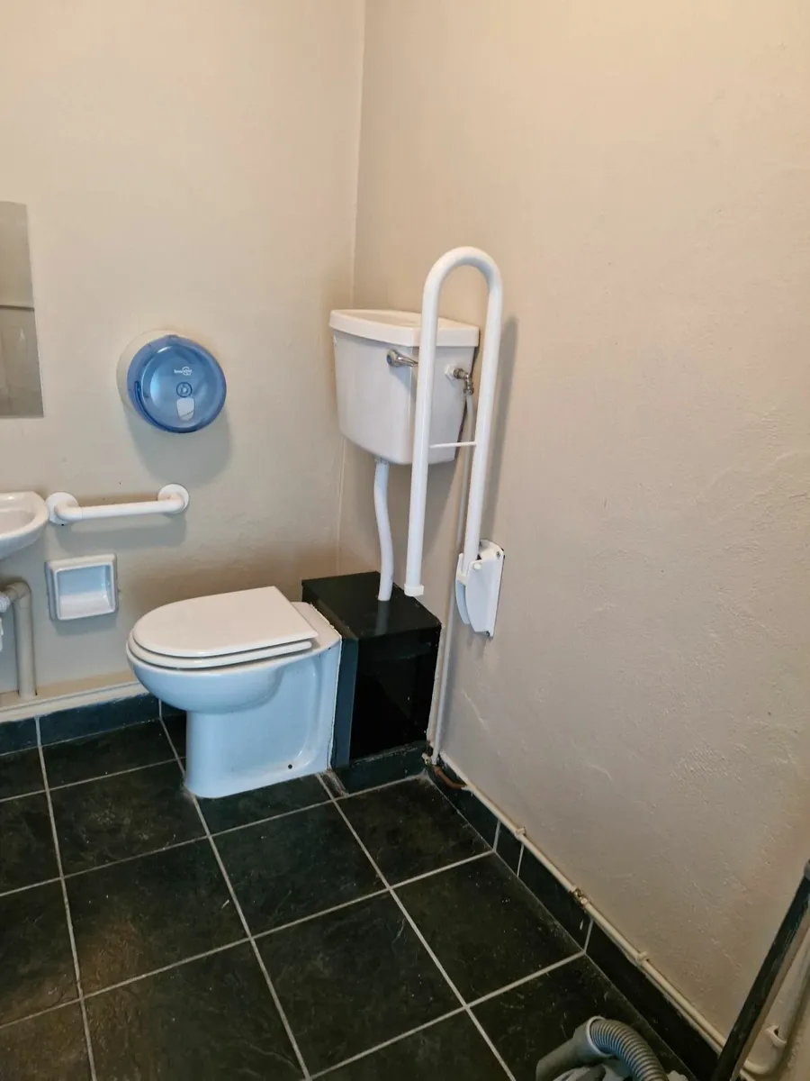 Disabled  toilet  and rails - Image 3