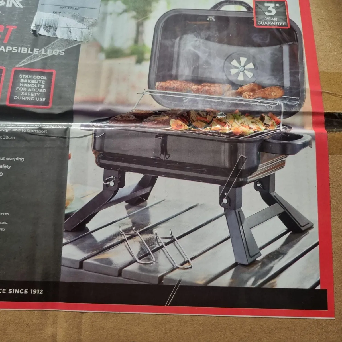 Portable bbq (brand new never opened)