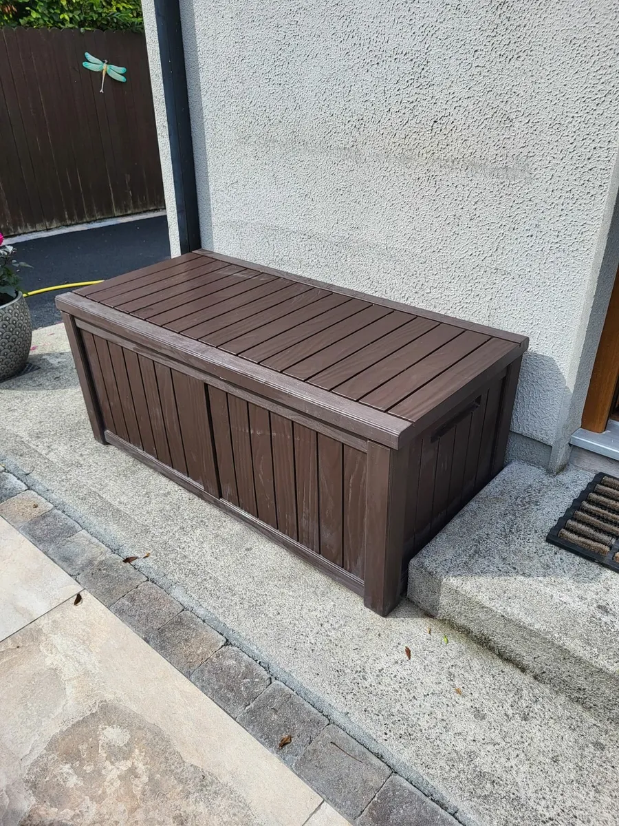 Garden Furniture Set incl. Fire Pit and Storage - Image 3